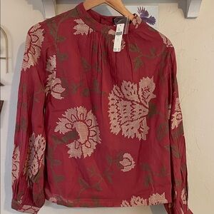BNWT Payal Pratap Rhododendron Blouse SZ 6